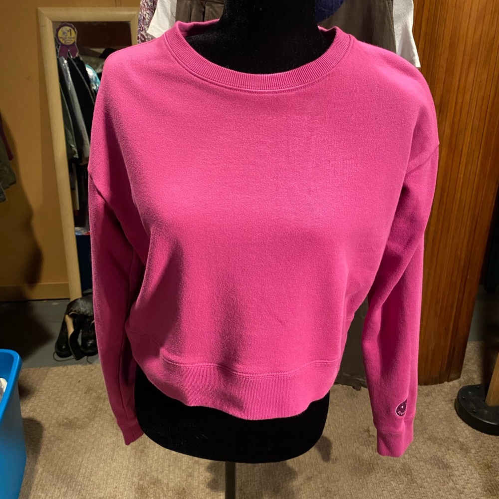 Wildfang fuscia sweatshirt